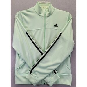 Adidas Mint Sea Green Full Zip Active Pastel Track Jacket Women's‎ Small